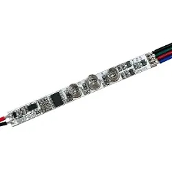 INTELLIGENT ARLIGHT Диммер SMART-PWM-103-12-RGB-IN (5-24V, 3x1.5A, 3-button, SENS), Arlight, 055843 INTELLIGENT ARLIGHT Диммер SMART-PWM-103-12-RGB-IN (5-24V, 3x1.5A, 3-button, SENS), Arlight, 055843