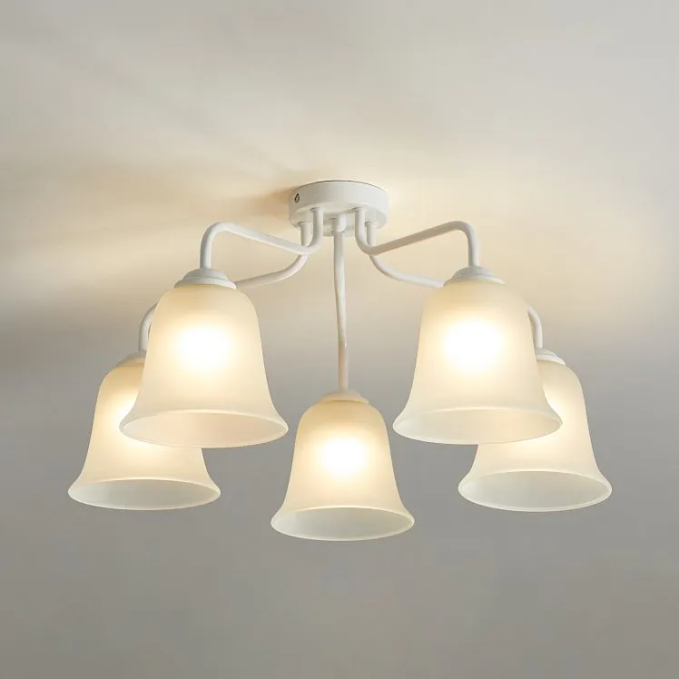Люстра Колокола / Bells E27x5, Freya, FR5448CL-05W Люстра Колокола / Bells E27x5, Freya, FR5448CL-05W