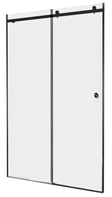 Душевая дверь ADS Sancors WTW 110x195 501WTW1100/1950U.BL.TR8 профиль черный