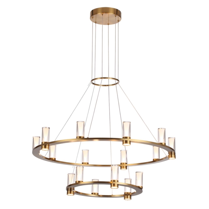 Светильник IP20 LED 93W 5960Лм 3000K 180° 220V DEFANCE HIGHTECH ODL26 515 ODEON LIGHT 7144/110L, фото на белом фоне