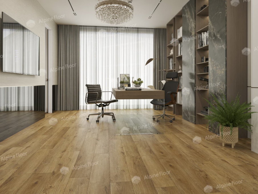 Кварцвиниловая плитка Alpine Floor Easy Line Дуб Цейлонский, ЕСО 3-30 Кварцвиниловая плитка Alpine Floor Easy Line Дуб Цейлонский, ЕСО 3-30