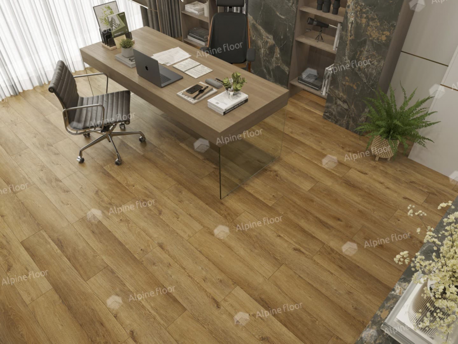 Кварцвиниловая плитка Alpine Floor Easy Line Дуб Цейлонский, ЕСО 3-30 Кварцвиниловая плитка Alpine Floor Easy Line Дуб Цейлонский, ЕСО 3-30
