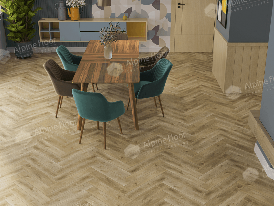 Кварцвиниловая плитка Alpine Floor Parquet LVT Дуб Кастор, ECO-16-34 Кварцвиниловая плитка Alpine Floor Parquet LVT Дуб Кастор, ECO-16-34