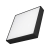 Светильник IM-QUADRO-EMERGENCY-3H-S350x350-33W Day4000 (BK, 120 deg, 230V), Arlight, 041011