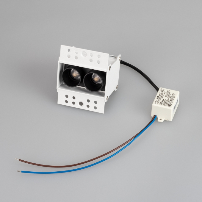 Светильник MS-ORIENT-BUILT-TRIMLESS-TC-S38x67-5W Day4000 (WH-BK, 30 deg, 230V), Arlight, 032228, изображение 3 Светильник MS-ORIENT-BUILT-TRIMLESS-TC-S38x67-5W Day4000 (WH-BK, 30 deg, 230V), Arlight, 032228, изображение 3