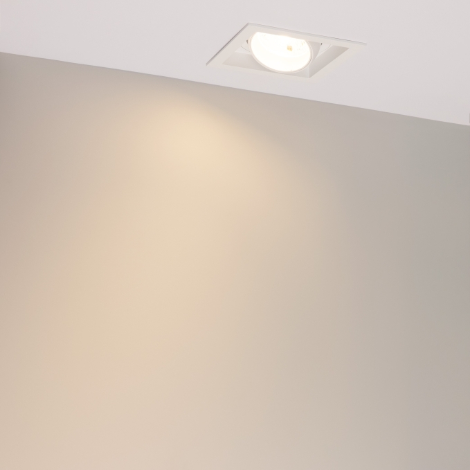 Светильник MS-VORTEX-BUILT-S140x140-30W Warm3000 (WH-WH, 50 deg, 230V), Arlight, 057924, изображение 2 Светильник MS-VORTEX-BUILT-S140x140-30W Warm3000 (WH-WH, 50 deg, 230V), Arlight, 057924, изображение 2