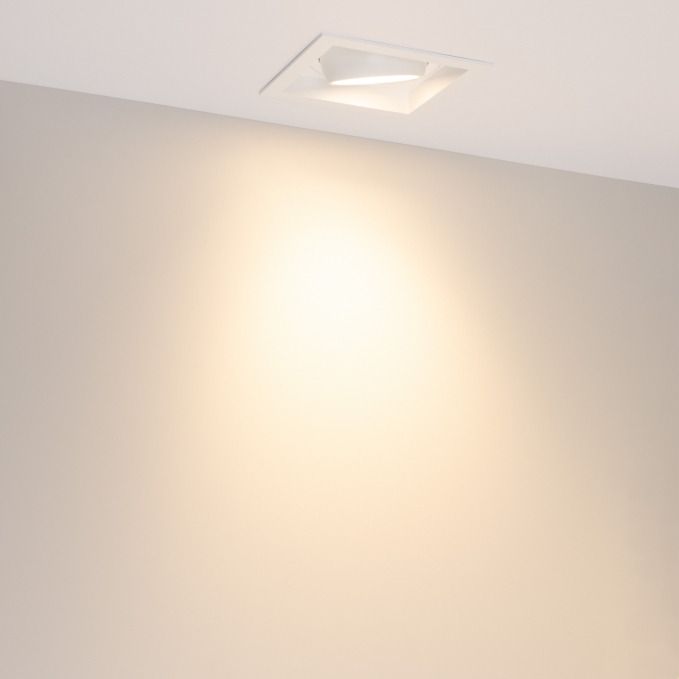 Светильник MS-VORTEX-BUILT-S140x140-30W Warm3000 (WH-WH, 50 deg, 230V), Arlight, 057924, изображение 3 Светильник MS-VORTEX-BUILT-S140x140-30W Warm3000 (WH-WH, 50 deg, 230V), Arlight, 057924, изображение 3