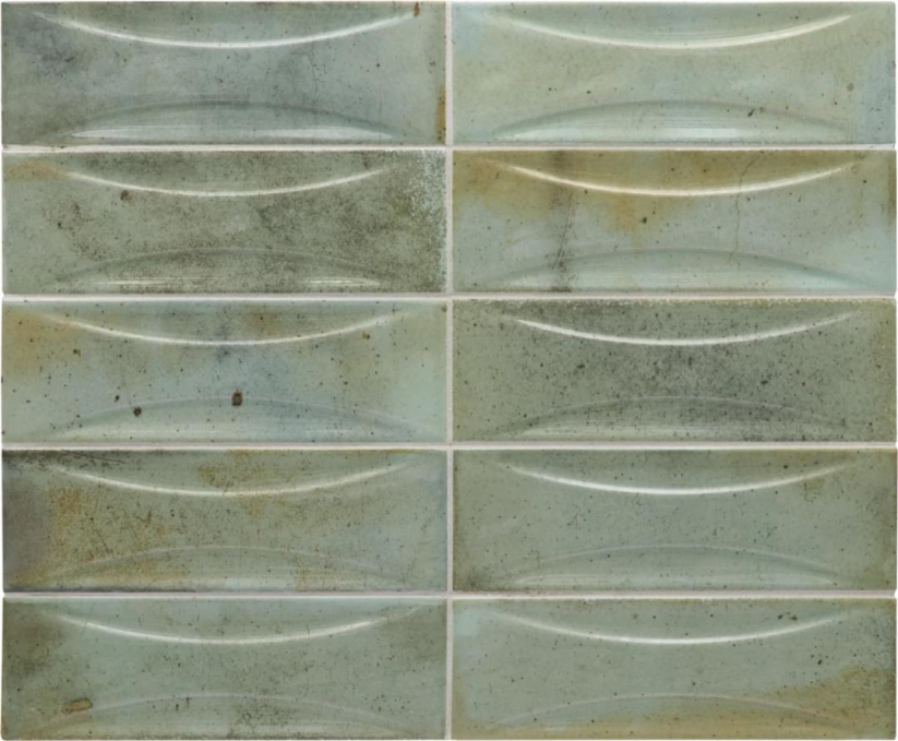Декор Equipe Hanoi Arco Celadon 6.5x20, 30042 Декор Equipe Hanoi Arco Celadon 6.5x20, 30042