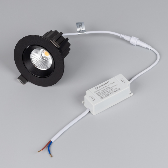 Светильник MS-ATOLL-BUILT-TURN-R94-10W Day4000 (BK, 36 deg, 230V), Arlight, 044619, изображение 5