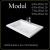 Мебельная раковина Madera Modul 4627173210423 65 см белая глянцевая