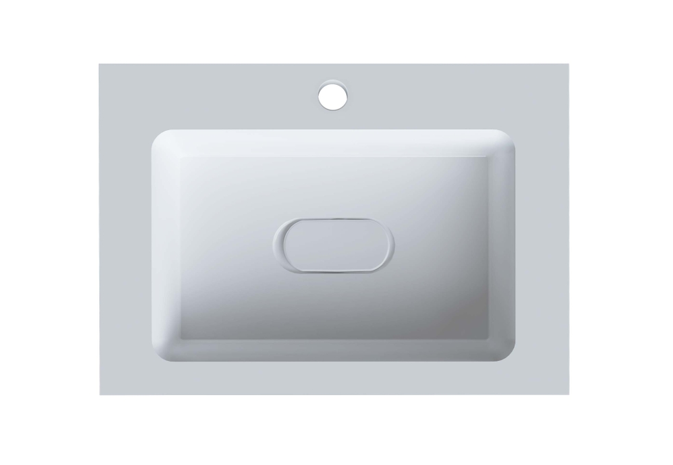 Мебельная раковина Madera Modul 4627173210423 65 см белая глянцевая