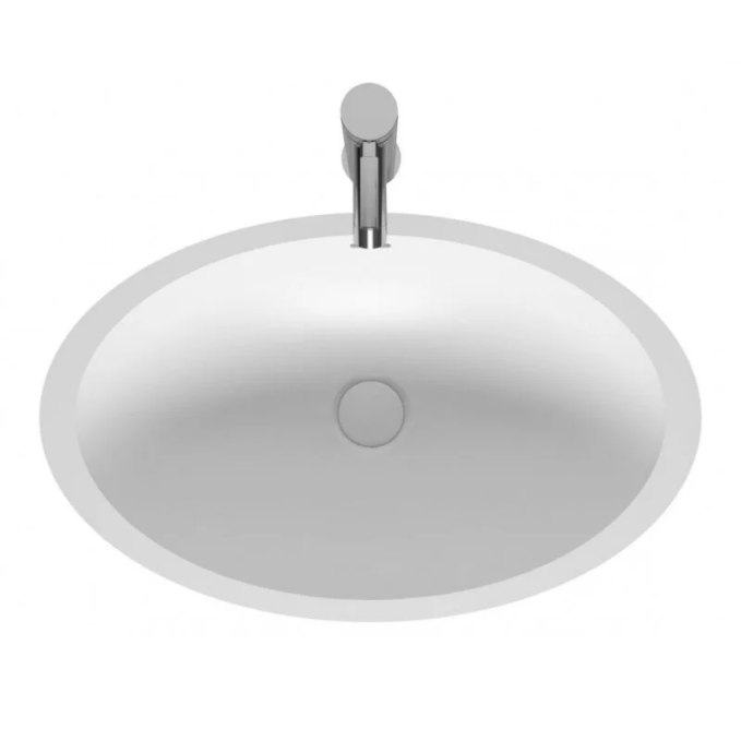 Накладная раковина Riho Avela Oval W 60 см W016003105 белая Накладная раковина Riho Avela Oval W 60 см W016003105 белая
