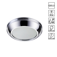 Встраиваемый светильник GX5.3 50W 12V DAMLA SPOT NT18 600 NOVOTECH 370386 Встраиваемый светильник GX5.3 50W 12V DAMLA SPOT NT18 600 NOVOTECH 370386