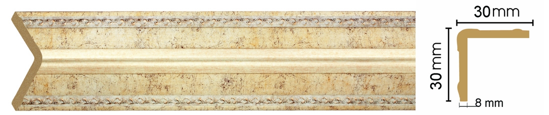 Угол Decomaster 116-553, 30x30x2400 мм Угол Decomaster 116-553, 30x30x2400 мм