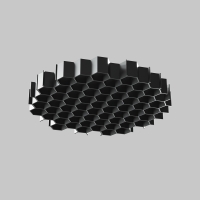Антибликовая решётка _24мм, HoneyComb-D24