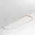 Основание ART-APRIORI-OVAL-ROD-800-3000x1000 (GD), Arlight, 048504