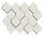 Мозаика Atlas Concorde Marvel Stone Bianco Dol. Mosaico Esagono 28.2X35.3, AS36