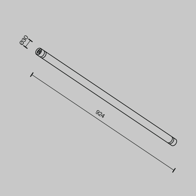 Соединитель для модульной системы Shelf 924мм, CA011-L900-B, изображение 5 Соединитель для модульной системы Shelf 924мм, CA011-L900-B, изображение 5
