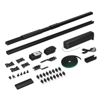Карниз для штор с электроприводом CNK-M1-TY-RF-2M-BK, Arlight, 058460