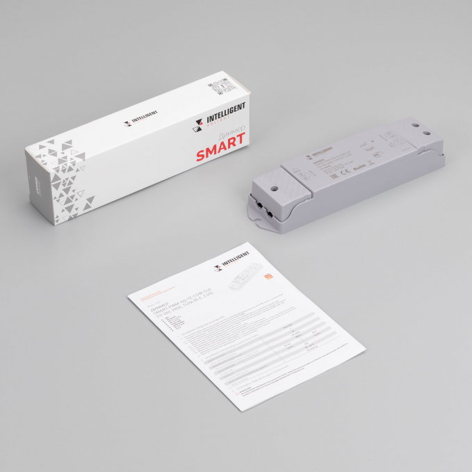 INTELLIGENT ARLIGHT Диммер SMART-PWM-102-72-CDW-SUF (12-36V, 2x5A, TUYA BLE, 2.4G), Arlight, 038183, изображение 4 INTELLIGENT ARLIGHT Диммер SMART-PWM-102-72-CDW-SUF (12-36V, 2x5A, TUYA BLE, 2.4G), Arlight, 038183, изображение 4