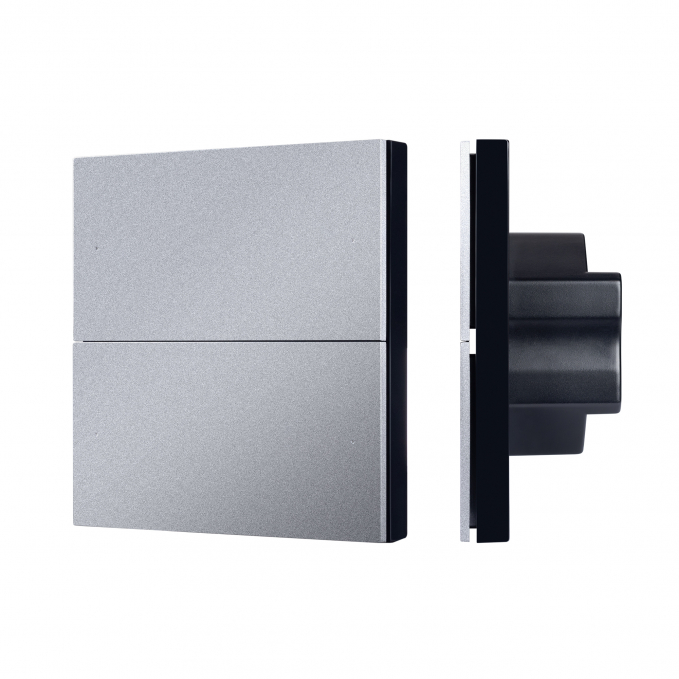 INTELLIGENT ARLIGHT Кнопочная панель SMART-ZB-801-22-1G-4SC-MULTI-IN Silver (230V), Arlight, 055483, изображение 1 INTELLIGENT ARLIGHT Кнопочная панель SMART-ZB-801-22-1G-4SC-MULTI-IN Silver (230V), Arlight, 055483, изображение 1