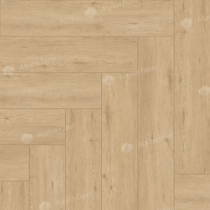 Каменный ламинат SPC Alpine Floor Parquet Light Дуб Лесат, ЕСО 13-26 MC