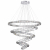 Люстра LED 260W 4000K 30600Лм VEKIA L-VISION ODL24 593 ODEON LIGHT, 4930/260L