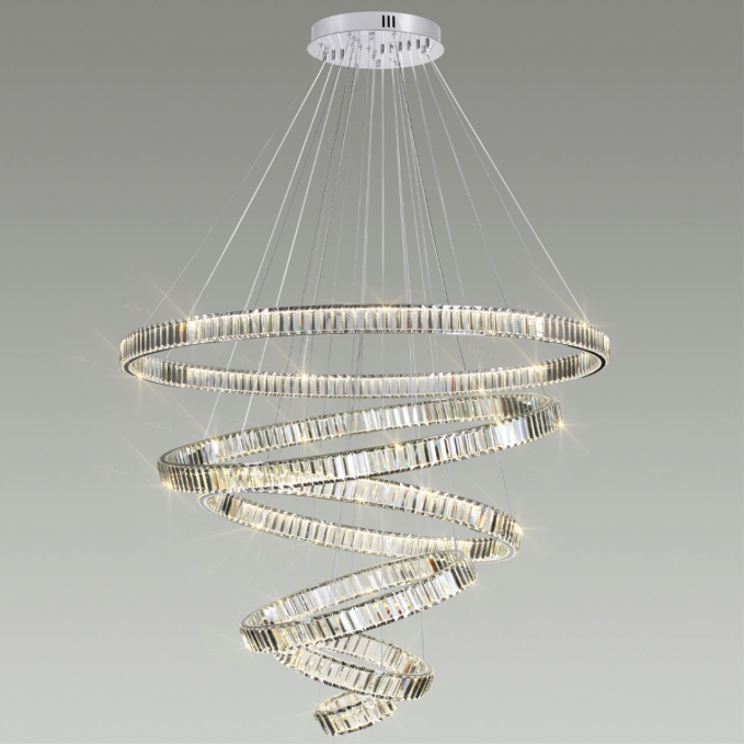 Люстра LED 260W 4000K 30600Лм VEKIA L-VISION ODL24 593 ODEON LIGHT 4930/260L, фото на цветном фоне 1 Люстра LED 260W 4000K 30600Лм VEKIA L-VISION ODL24 593 ODEON LIGHT 4930/260L, фото на цветном фоне 1
