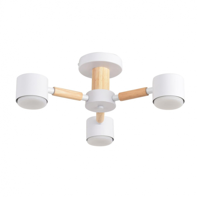 Светильник потолочный GX53 LED 3*7W 220V VUDI COMFI LN26 333 LUMION 8306/3C, изображение 1 Светильник потолочный GX53 LED 3*7W 220V VUDI COMFI LN26 333 LUMION 8306/3C, изображение 1