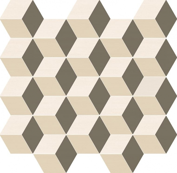 Мозаика Italon Element Silk Mosaico Cube Warm 30.5x33, 600110000785