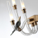 Бра LED 6W 4000K LARK L-VISION ODL_EX24 093 ODEON LIGHT 5431/6WL, композиция 3