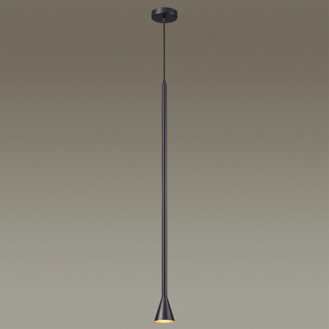 Подвесной светильник LED GU10 7W 220V PIPA HIGHTECH ODL20 349 ODEON LIGHT 3884/1B, фото на цветном фоне 1