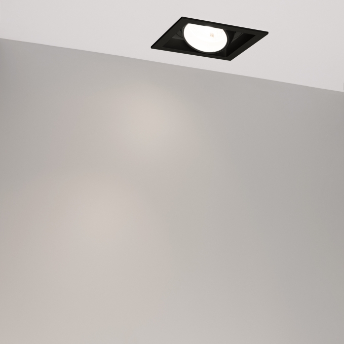 Светильник MS-VORTEX-BUILT-S140x140-30W Day4000 (BK-BK, 17 deg, 230V), Arlight, 058366, изображение 3