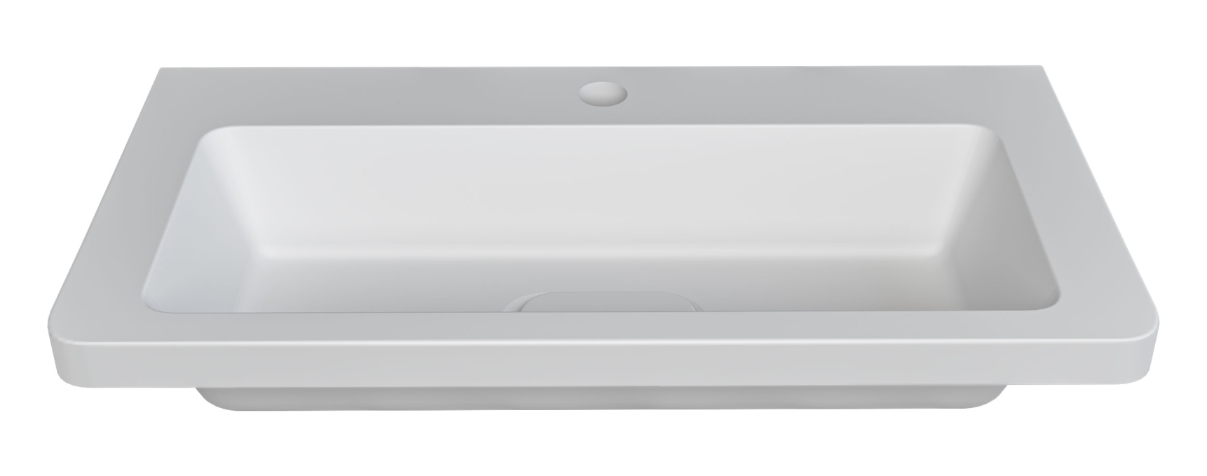 Мебельная раковина Madera Modul 4627173210911 70 см белая глянцевая Мебельная раковина Madera Modul 4627173210911 70 см белая глянцевая