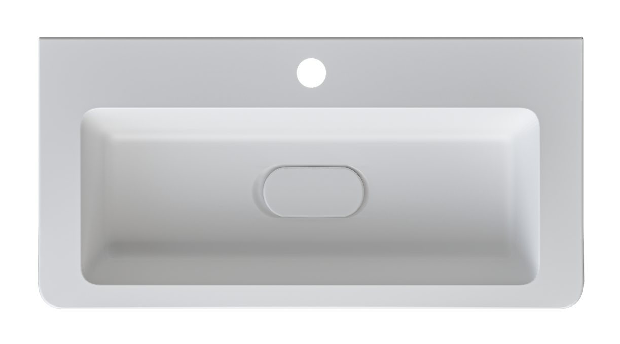 Мебельная раковина Madera Modul 4627173210911 70 см белая глянцевая Мебельная раковина Madera Modul 4627173210911 70 см белая глянцевая