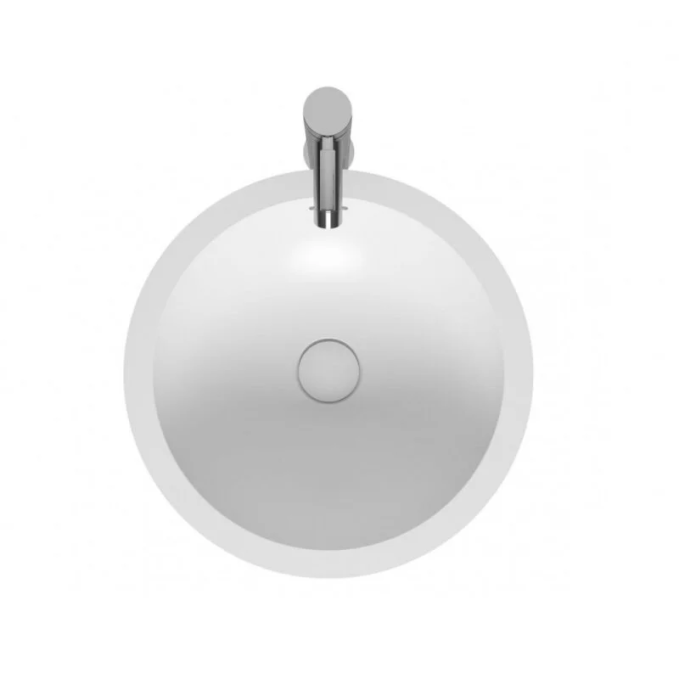 Накладная раковина Riho Avela Round W 40 см W016002105 белая Накладная раковина Riho Avela Round W 40 см W016002105 белая