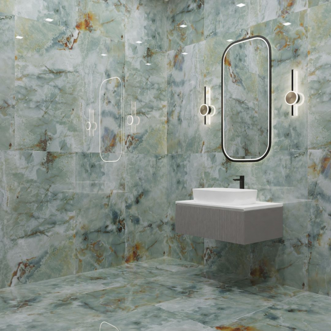 Керамогранит Neodom Luxury Arabesque Grigio Polished 60x120, N20667 Керамогранит Neodom Luxury Arabesque Grigio Polished 60x120, N20667