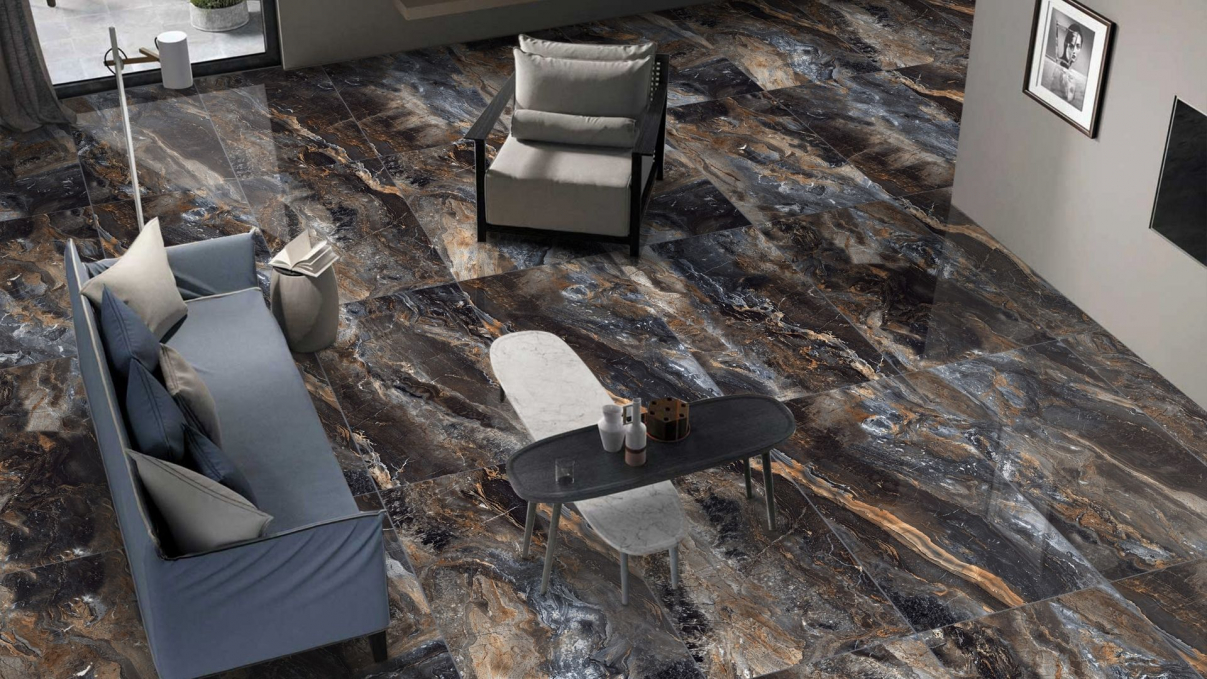 Керамогранит Neodom Luxury Arabesque Grigio Polished 60x120, N20667 Керамогранит Neodom Luxury Arabesque Grigio Polished 60x120, N20667