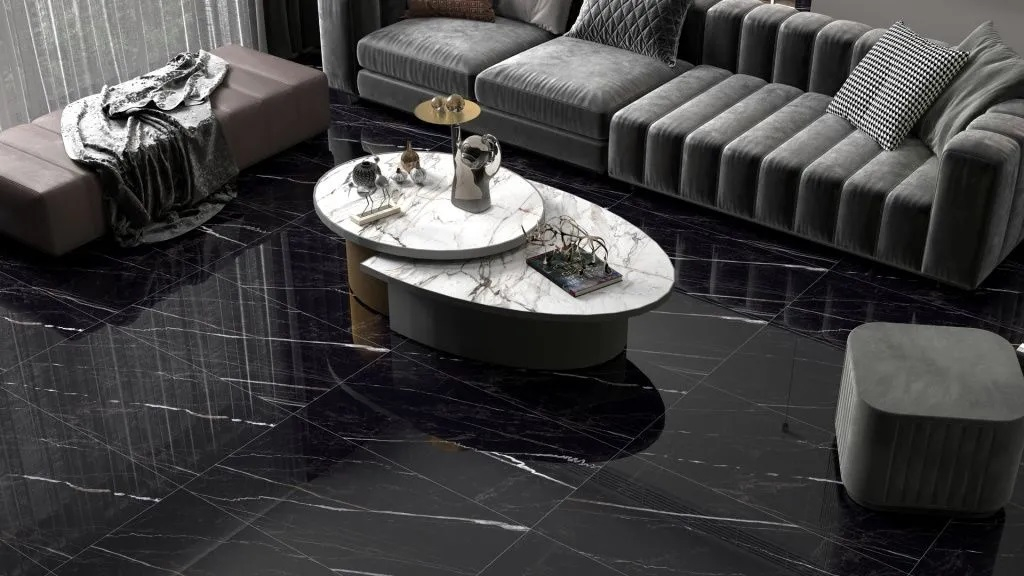 Керамогранит Neodom Luxury Arabesque Grigio Polished 60x120, N20667 Керамогранит Neodom Luxury Arabesque Grigio Polished 60x120, N20667