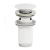 Донный клапан для раковины Wonzon & Woghand WW-88SS09-MW белый матовый