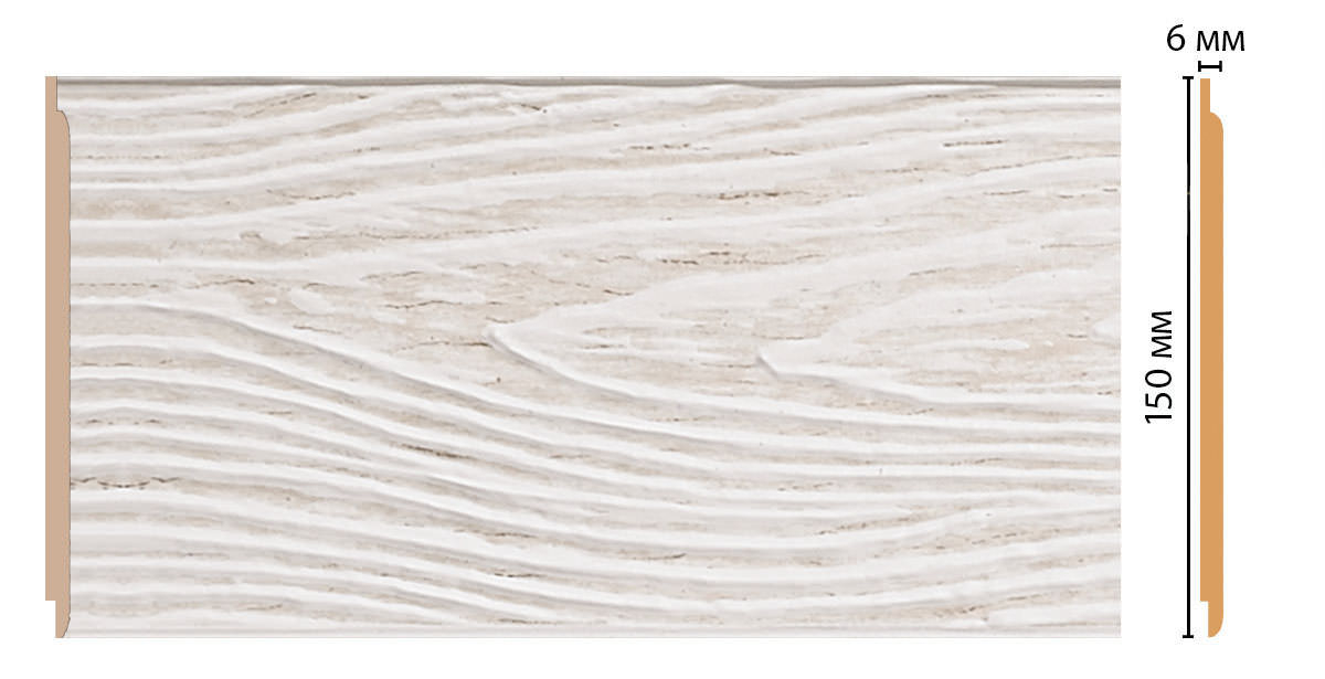 Молдинг Decomaster 138-7, 150x6x2400 мм Молдинг Decomaster 138-7, 150x6x2400 мм