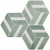 Керамогранит Durstone Six Cementine Bari Aqua 23x27