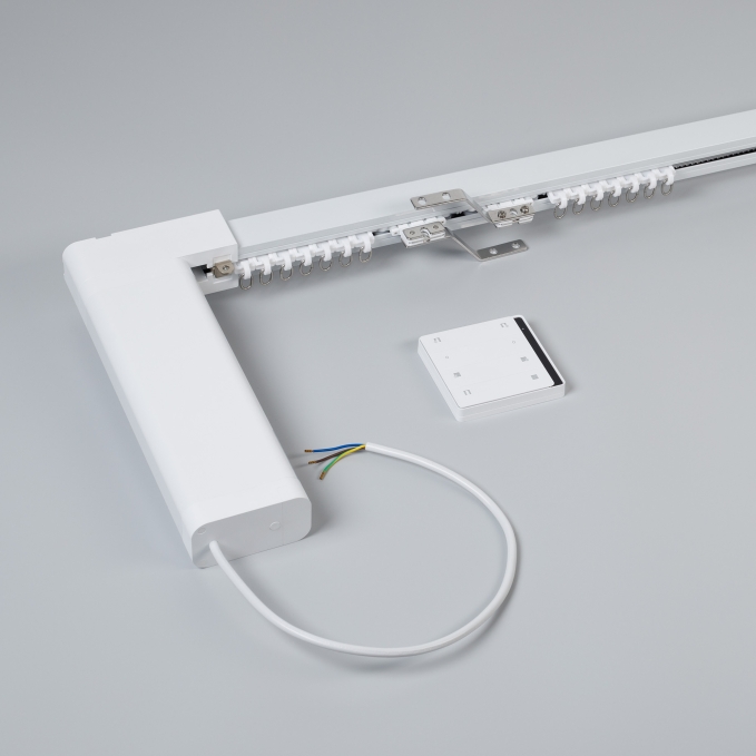 Карниз для штор с электроприводом ECK-IND-RF-5M, Arlight, 058968, изображение 2 Карниз для штор с электроприводом ECK-IND-RF-5M, Arlight, 058968, изображение 2
