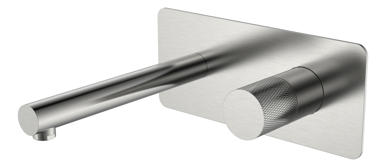 Встраиваемый смеситель Boheme Stick 125-NB.2 никель брашированный Встраиваемый смеситель Boheme Stick 125-NB.2 никель брашированный