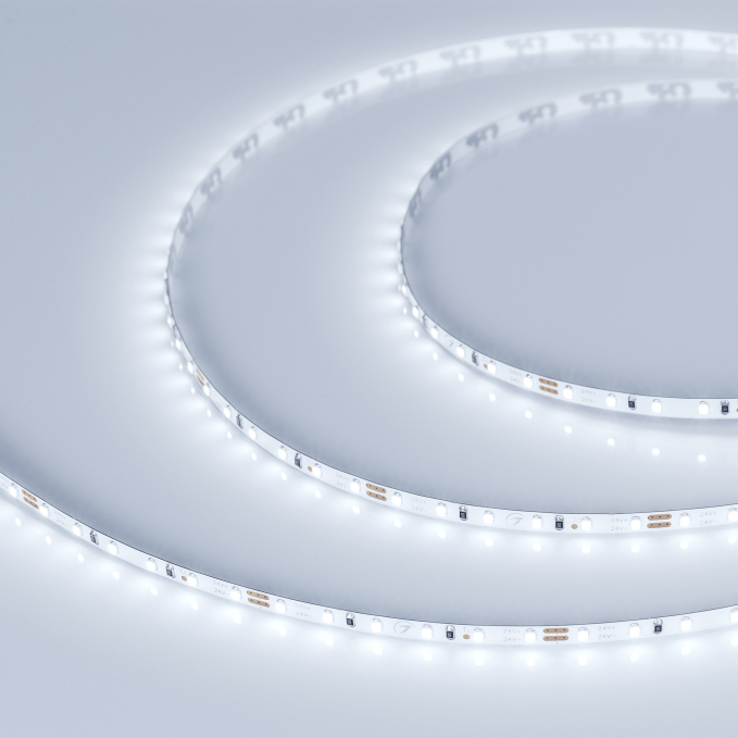 Светодиодная лента MICROLED-5000 24V Cool 8K 4mm (2216, 120 LED/m, LUX), Arlight, 024409, изображение 1 Светодиодная лента MICROLED-5000 24V Cool 8K 4mm (2216, 120 LED/m, LUX), Arlight, 024409, изображение 1