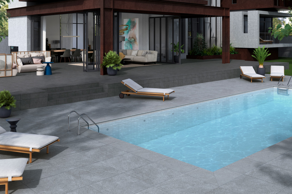 Плитка клинкерная Exagres Milan Base Gris 75x75 Плитка клинкерная Exagres Milan Base Gris 75x75