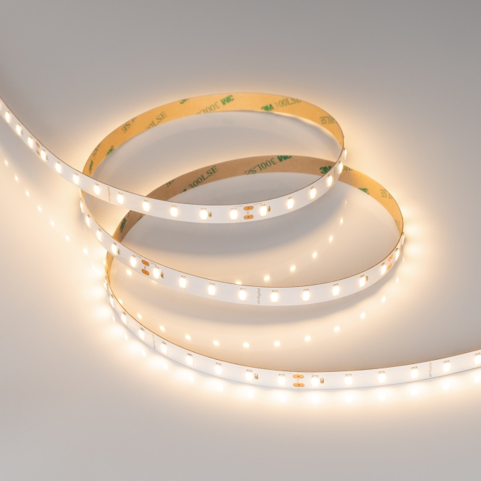Светодиодная лента ULTRA-C72-10mm 24V Warm3000 (7.2 W/m, IP20, 5630, 5m), Arlight, 040212, изображение 2 Светодиодная лента ULTRA-C72-10mm 24V Warm3000 (7.2 W/m, IP20, 5630, 5m), Arlight, 040212, изображение 2