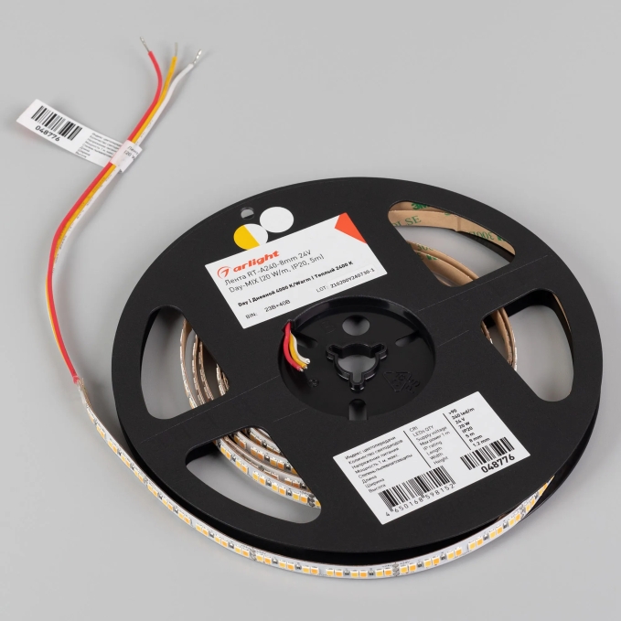 Светодиодная лента RT-A240-8mm 24V Day-MIX (20 W/m, IP20, 5m), Arlight, 048776, изображение 4 Светодиодная лента RT-A240-8mm 24V Day-MIX (20 W/m, IP20, 5m), Arlight, 048776, изображение 4
