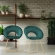 Стул Refuge зеленый, золотой, Hesby Import, HSBI_DC2124_green Стул Refuge зеленый, золотой, Hesby Import, HSBI_DC2124_green