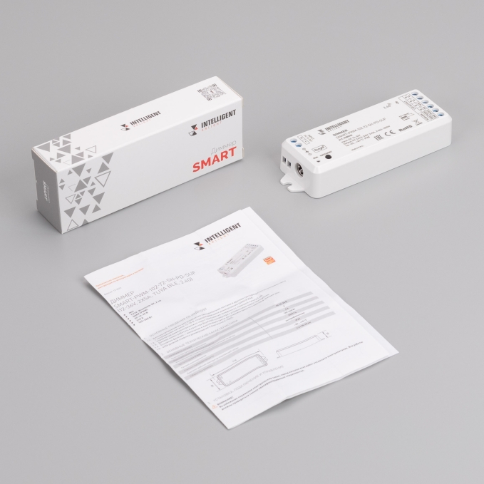 INTELLIGENT ARLIGHT Диммер SMART-PWM-102-72-SH-PD-SUF (12-36V, 2x5A, TUYA BLE, 2.4G), Arlight, 038545, изображение 2 INTELLIGENT ARLIGHT Диммер SMART-PWM-102-72-SH-PD-SUF (12-36V, 2x5A, TUYA BLE, 2.4G), Arlight, 038545, изображение 2